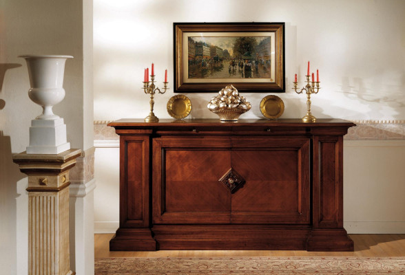 Luxury Antique Style Sideboard Chest of drawers Sideboard Chests of drawers Shelf Wardrobe Chest of drawers Glass