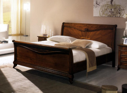 Double bed Bedroom Bed Furniture Wood Design Vaccari giovanni Beds Solid