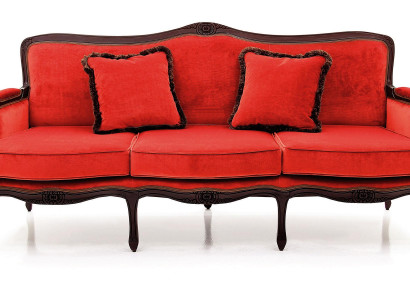 Classic Design Upholstery Luxury Seat Sofa Couch Leather Textile 3 Seater new H5