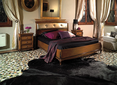 Double bed Beds Bedroom Furniture Solid wood Vaccari cav giovanni Bed new