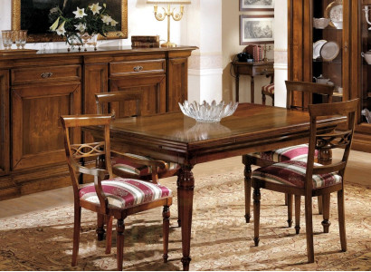 Dining table + 4x Chairs Chair Dining room Set Dining set Modern Table Tables Suite