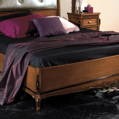 Double bed Beds Bedroom Furniture Solid wood Vaccari cav giovanni Bed new