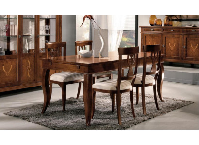 Deceptively real imitation wood dining table: modern design and luxury for your dining room