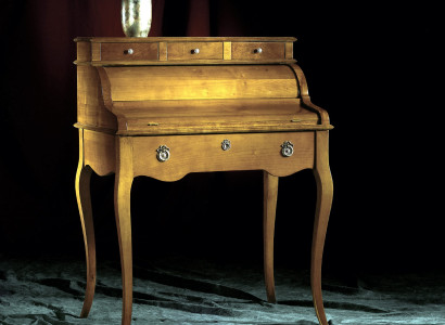 Antique Desk English Tables Solid wood Table Secretary Italian