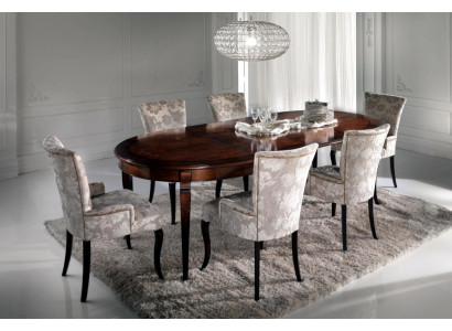 Luxury Dining table Italian Design Furniture Furnishings Tables Solid wood Table new