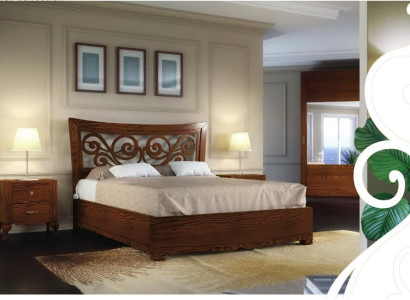 Bed frame e Double bed Bed Luxury Beds Wood bed frame design 180x200 new