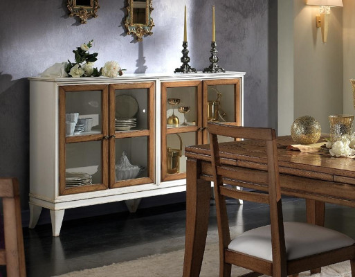 Display case Sideboard Retro Style Living room Wardrobe Chest of drawers Collection Showcases new