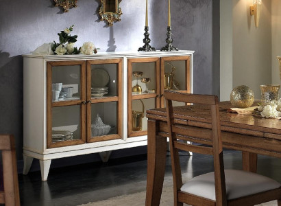 Display case Sideboard Retro Style Living room Wardrobe Chest of drawers Collection Showcases new