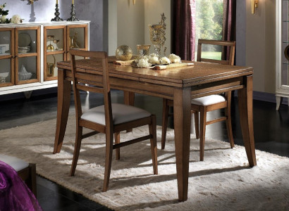 Dining table Natural wood Retro Style Dining room Living room Dining tables Tables Table Furniture