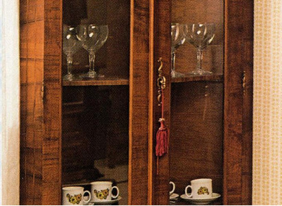 Display case Wardrobe Classic Corner Showcases Living room Living room Cabinets Sideboard
