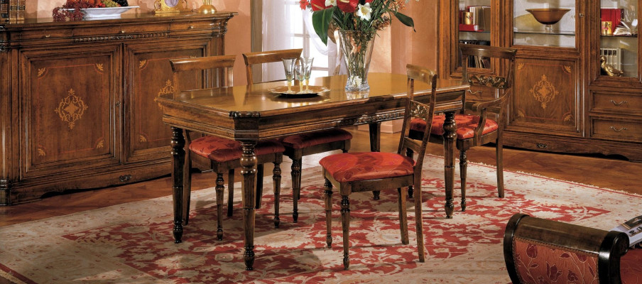 Set 4x Chair Chairs Armchair Dining room Suite Wood Modern Group Armchair Furniture