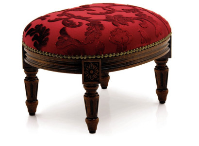 Luxurious design upholstered stool: multifunctional stool in exquisite style