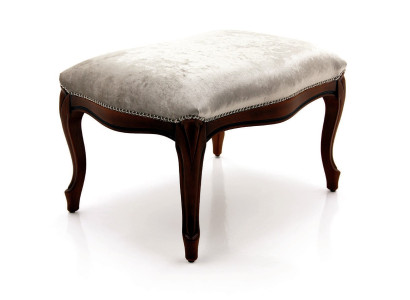 Ottoman Seat Chaise Upholstered Pufa Blue new Design Upholstery Stool Footstool