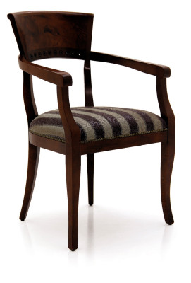 Chair with armrest Dining room chair Wood new Dining room Chairs Design Armchair Déco
