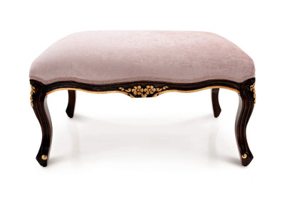 Ottoman Chaise Lounge Bench seat Textile Designer Stool Footstool Side Stool