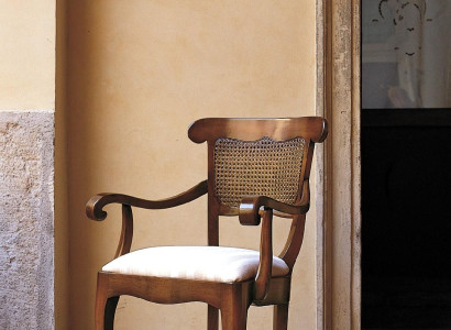 Designer Chair Armrests Country House Dining room Kitchen Chairs Fabric new armchair