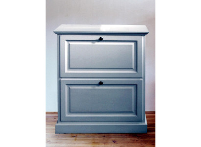 Shoe cabinet compartment Chest of drawers Wood Solid Furniture Shoe rack Shelf Italian Furniture