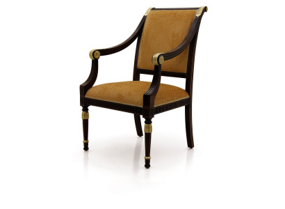 Chair Design Living room Dining room Wood Chairs Upholstery Armrest Vaccari giovanni