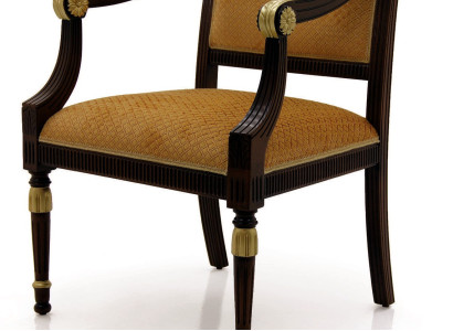 Chair Design Living room Dining room Wood Chairs Upholstery Armrest Vaccari giovanni