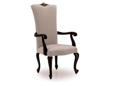 Dining room Designer Wood Modern Armchair Brown Luxury Chair Chairs Armchair Beige