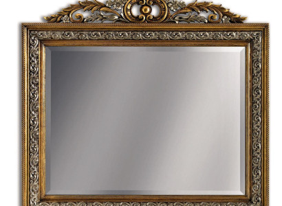 Classic r Designer Mirror Wall mirror Square Baroque Gold Model BV1579O