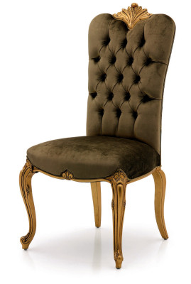 Designer Lehn Seat Armchair luxury dining room 1x Chair Chairs Upholstery Textile Modern