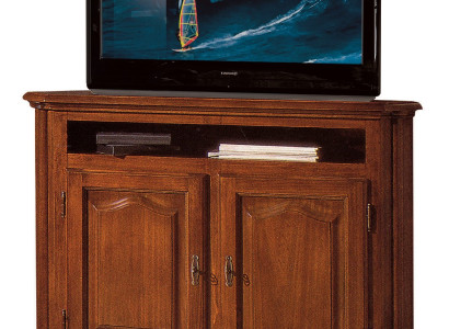 tv sideboard TV-cabinet Living room Design Shelf Brown Wood Shelves Lowboard Italy new