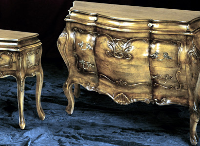 Baroque Rococo Bedside tables Bedside table Consoles Side Table new NachtConsoles