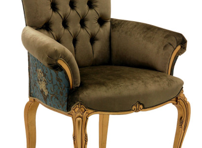 Chair with armrest Dining room chair Wood Dining room Chairs Design Armchair Art déco