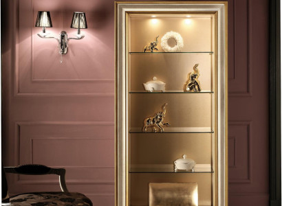 Display case Glass Wardrobe Showcases Living room Show Cabinets Italian Furniture new