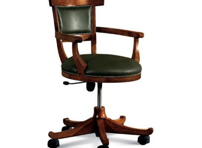 Chair on wheels Living room design Dining chairs Wood Armrests New upholstery
