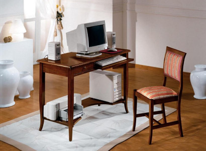 Desk Furniture Furnishings Secretary Laptop Table with Drawers Furniture Office