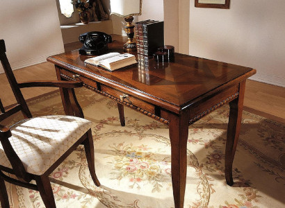 Desk Table Italian Furnishings Furniture Solid Wood Office Secretary new