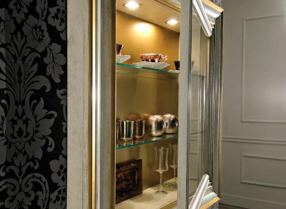 Wall display cabinet Wardrobe Classic showcases Living room Living room Cabinets Sideboard