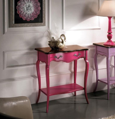 Pink Console table Console wooden console telephone table table hallway wall table new