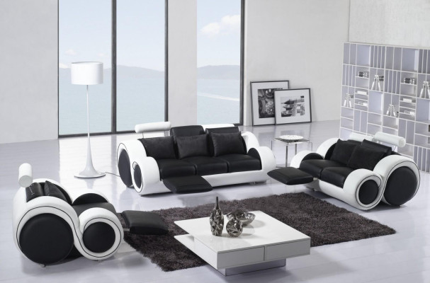 Sofa set 3+2+1 Relax Function Seater Sofa Couch Sets Leather Sofas