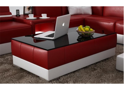 Sofa table design living room leather coffee glass couch upholstery decor side