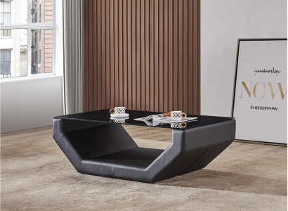 Elegant luxury coffee tables glass design couch table sofa side leather tables
