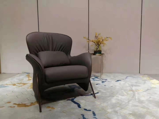 Armchair Club Lounge Designer Chair Upholstery Sofa 1 Seater Relax