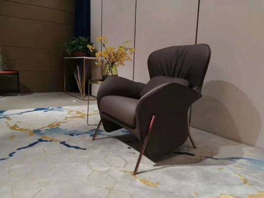 Armchair Club Lounge Designer Chair Upholstery Sofa 1 Seater Relax