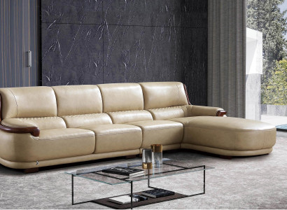 Corner Sofa Couch Designer Upholstery Seat Corner Leather Couches Suite Living