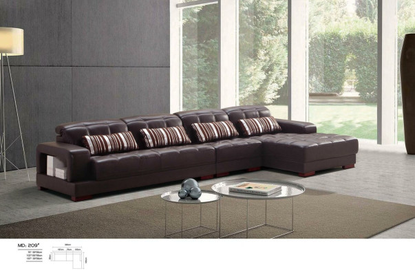 Upholstery Leather Couch Corner Sofa Living Room Landscape Sofas new Corner