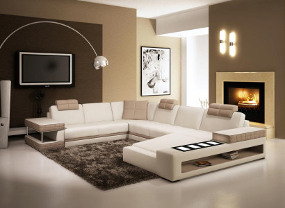 Design Corners Big XXL Upholstery Corner Sofa Couch Leather Sofas Suite