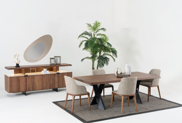 Dining table Table Wood Furniture Design Dining room Tables Design wooden table 220x100cm