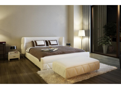 Modern Design Bed Hotel XXL Beds Luxury Style Double Leather 140 160 180x200cm