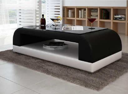 Sofa table Glass Design Coffee Table Living Room Leather Couch Side Sofa