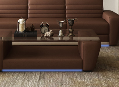 Modern designer glass table side Living room Table Coffee table sofa
