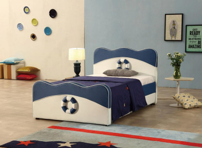 Childrens bed Bed Upholstery Beds Luxury Hotel Youth 3D XXL Big 120 / 150x200cm new