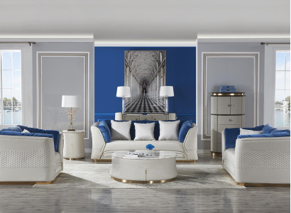 Design Furniture Chesterfield Couch Sofa set Couches 3+2+2 Sofa Classic Suite