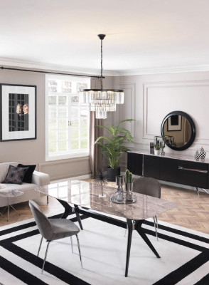 Luxury Dining room Dining table Loft Design Table Furniture Furnishings